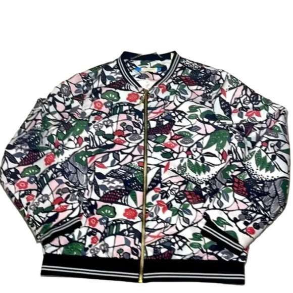 Ted Baker Jackets & Blazers - Ted Baker Women's Colour By Numbers Toledy Zip Front Bomber Jacket size 4